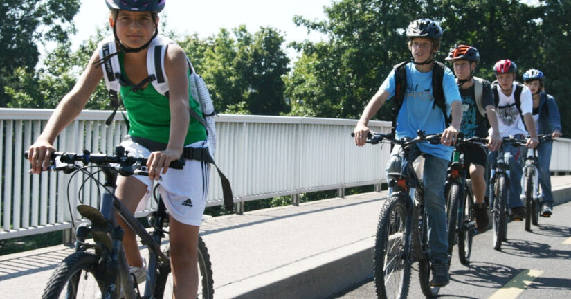 Collégiens à vélo de Saran à Ingré du 8 au 11 avril 2024